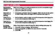 Honeywell PRO TH4110B Programmable Thermostat Operating Manual page 19