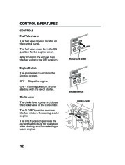 Honda Generator EB5000i EB7000i Owners Manual page 14