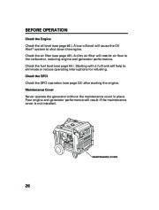 Honda Generator EB5000i EB7000i Owners Manual page 28