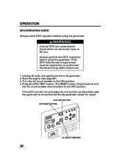 Honda Generator EB5000i EB7000i Owners Manual page 34