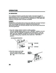 Honda Generator EB5000i EB7000i Owners Manual page 36