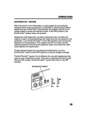 Honda Generator EB5000i EB7000i Owners Manual page 41