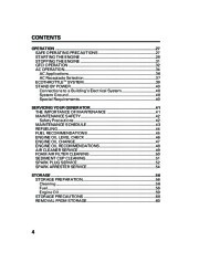 Honda Generator EB5000i EB7000i Owners Manual page 6