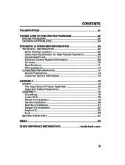 Honda Generator EB5000i EB7000i Owners Manual page 7