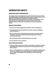 Honda Generator EB5000i EB7000i Owners Manual page 8