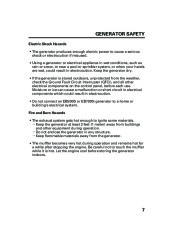 Honda Generator EB5000i EB7000i Owners Manual page 9