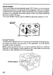 Honda Generator EG1400X EG2500X Owners Manual page 14