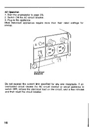 Honda Generator EG1400X EG2500X Owners Manual page 18
