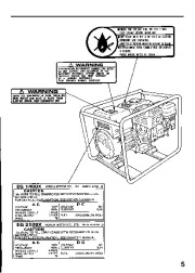 Honda Generator EG1400X EG2500X Owners Manual page 7