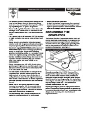 Generac 5500 Generator Owners Manual page 3