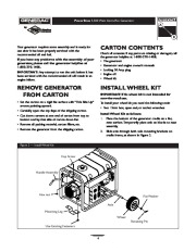Generac 5500 Generator Owners Manual page 4