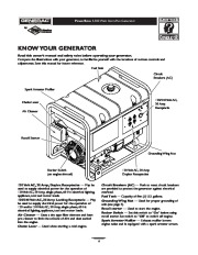 Generac 5500 Generator Owners Manual page 6
