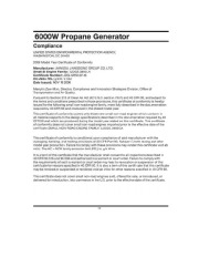 All Power America 6000 APG3560CSA Generator Owners Manual page 28