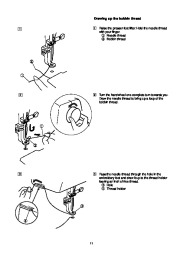 Janome MC 200E Sewing Machine Instruction Owners Manual page 13