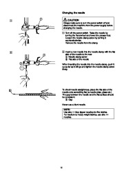 Janome MC 200E Sewing Machine Instruction Owners Manual page 14