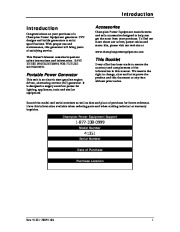 Champion 6500 7800 Generator Owners Manual page 5