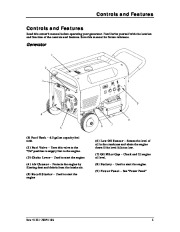 Champion 6500 7800 Generator Owners Manual page 9