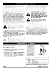 Coleman Powermate PM01103002 Generator Owners Manual page 26