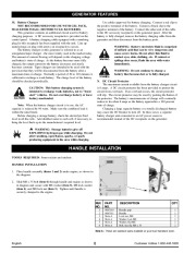 Coleman Powermate PM01103002 Generator Owners Manual page 8