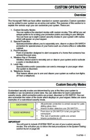 Honeywell 7000 Thermostat Configuration page 25