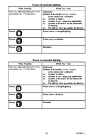 Honeywell 7000 Thermostat Configuration page 33