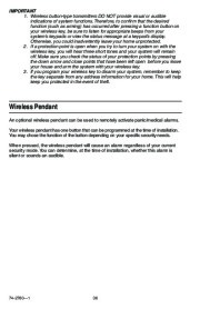 Honeywell 7000 Thermostat Configuration page 36