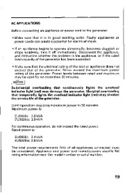 Honda Generator EU2600i EU3000is Owners Manual page 21