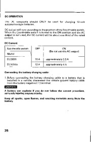 Honda Generator EU2600i EU3000is Owners Manual page 28