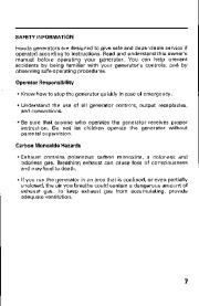 Honda Generator EU2600i EU3000is Owners Manual page 9