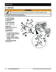 Honeywell HW4000L HW5500L HW 5600C HW6200 HW6850 HW7500EL Generator Service Manual page 42