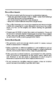 Honda Generator EM6000GP Owners Manual page 10