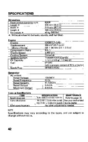 Honda Generator EM6000GP Owners Manual page 44