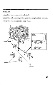 Honda Generator EM6000GP Owners Manual page 47