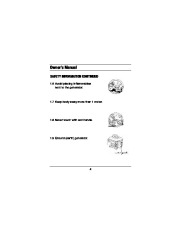 All Power America 1200 APG3301 Generator Owners Manual page 4