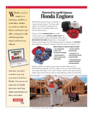 2009 Honda Generator EU EM EB EP Series Catalog, 2009 page 4