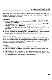Honda Generator EB3000 EB4000 Owners Manual page 15