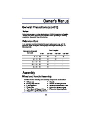 All Power America 8000 APG3005 Generator Owners Manual page 11