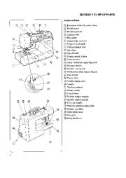 Janome Memory Craft 3500 Sewing Instruction Manual page 4
