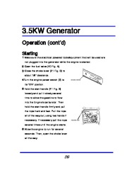 All Power America 3500 APG3002 Generator With Mobility Kit Owners Manual page 26