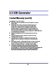 All Power America 3500 APG3002 Generator With Mobility Kit Owners Manual page 31