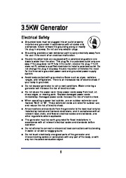 All Power America 3500 APG3002 Generator With Mobility Kit Owners Manual page 6