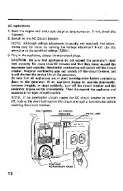 Honda Generator EM1600X EM1800X EM2200X Owners Manual page 14