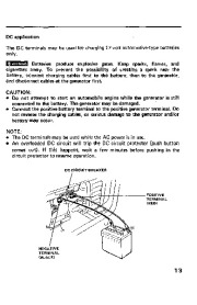 Honda Generator EM1600X EM1800X EM2200X Owners Manual page 15