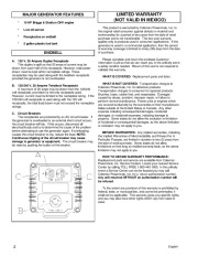 Coleman Powermate Premium Plus PM0545005 Generator Owners Manual page 2