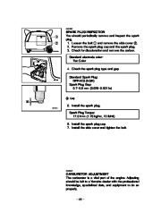 Yamaha EF3000iSE EF3000iSEB Generator Owners Manual page 30