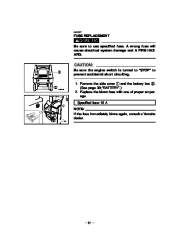 Yamaha EF3000iSE EF3000iSEB Generator Owners Manual page 36