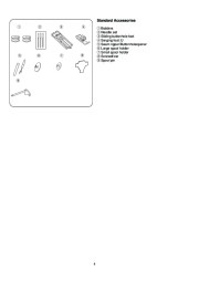 Janome Gold Plus 661G Sewing Machine Owners Manual page 10