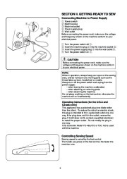 Janome Gold Plus 661G Sewing Machine Owners Manual page 12