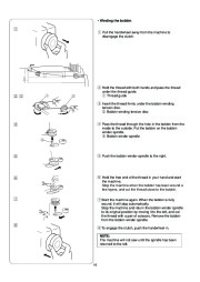 Janome Gold Plus 661G Sewing Machine Owners Manual page 22