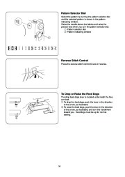 Janome Gold Plus 661G Sewing Machine Owners Manual page 36